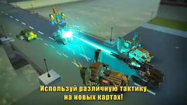 Captura de tela de Blocky Cars Online 3