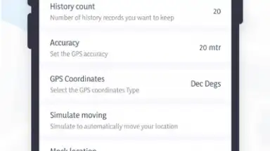 Captura de tela de Fake GPS Location Changer App 3