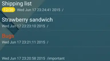 Captura de tela de Simple Notepad 8