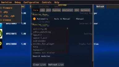 Captura de tela de Vita3K 2