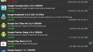 Captura de tela de Installer 4