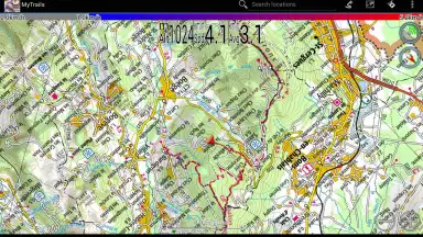 Captura de tela de MyTrails 7
