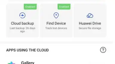 Captura de tela de HUAWEI Cloud 1
