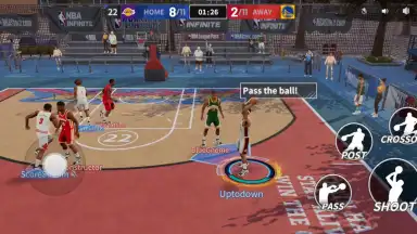 Captura de tela de NBA Infinite 7