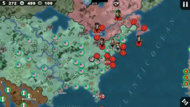 Captura de tela de World Conqueror 4-WW2 Strategy 4