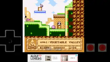 Captura de tela de kirby original 8