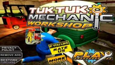 Captura de tela de Tuk Tuk Mechanic Auto Workshop 1
