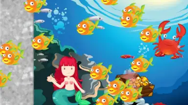 Captura de tela de Mermaid Puzzles for Toddlers 5