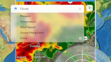 Captura de tela de Live Weather Widget & Radar 11