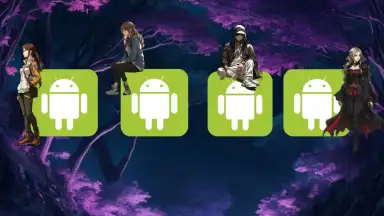 Captura de tela de Anime launcher KawaiDroid 5