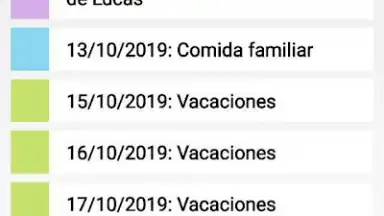 Captura de tela de Calendario Laboral Argentina 2