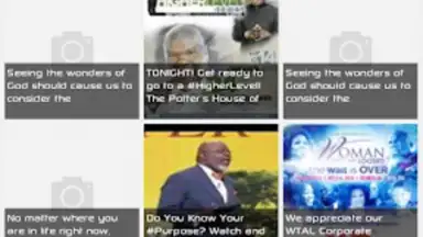 Captura de tela de T.D. Jakes Ministries 2