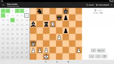 Captura de tela de Chess Tactics Pro 9