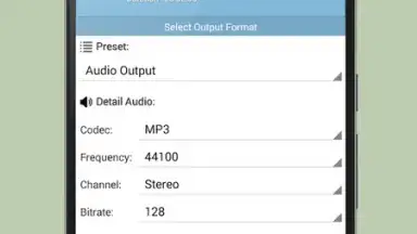 Captura de tela de MP3 Converter 5