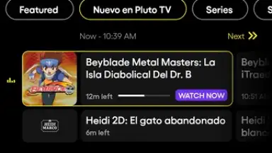 Captura de tela de Pluto TV 11