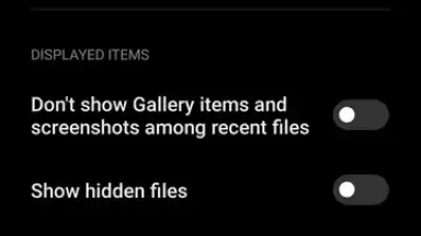 Captura de tela de Xiaomi File Manager 7