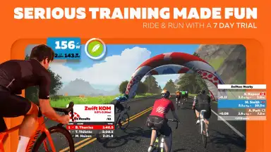 Captura de tela de Zwift 7