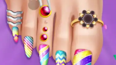 Captura de tela de ASMR Salon: Foot Care Makeup 7