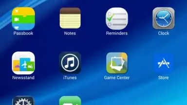 Captura de tela de i6 Plus Launcher 1