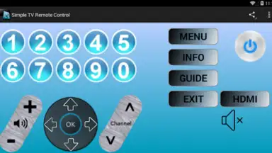 Captura de tela de Simple TV Remote Control 2