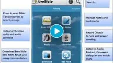 Captura de tela de Live Bible 1