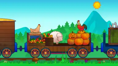 Captura de tela de Animal Train 9