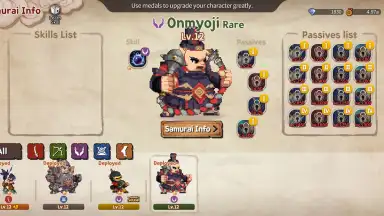 Captura de tela de Tiny Samurai Showdown 9