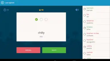 Captura de tela de English with LinguaLeo 2
