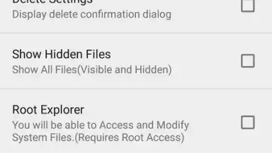 Captura de tela de SD Card Manager 7