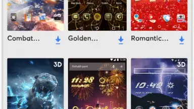Captura de tela de Bling Launcher 4