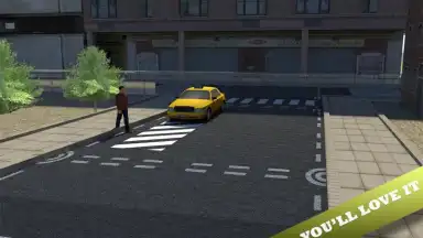 Captura de tela de Taxi Driver 3D Simulator 14