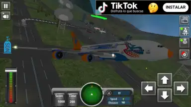 Captura de tela de Airborne Simulator 5