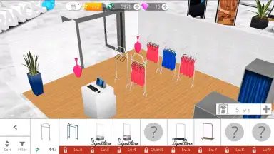Captura de tela de Fashion Empire 16