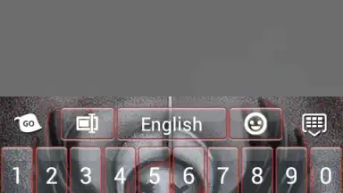 Captura de tela de Emo Angel Keyboard 3