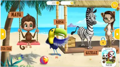 Captura de tela de Jungle Animal Hair Salon 2 7