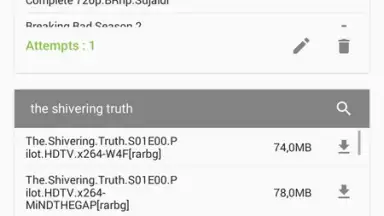 Captura de tela de Torrenter - Android Torrent Downloader 6