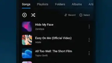 Captura de tela de Lark Player - MP3 Music Player 1
