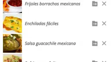 Captura de tela de Recetas Mexicanas 16