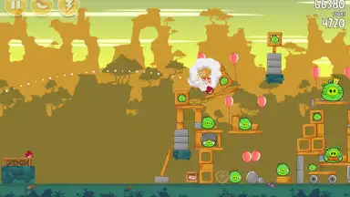 Captura de tela de Angry Birds Classic 4