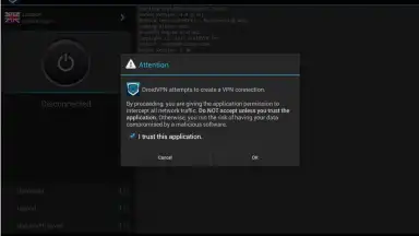 Captura de tela de DroidVPN - Android VPN 2