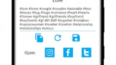Captura de tela de HashTags 3