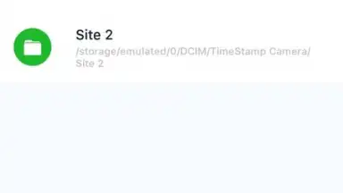 Captura de tela de Timestamp Camera 12