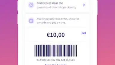 Captura de tela de paysafecard 1