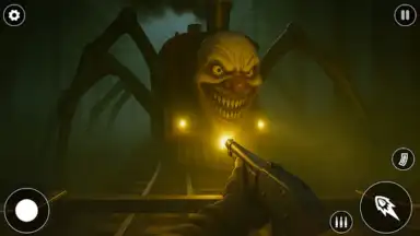 Captura de tela de Scary Spider Train Adventure 4