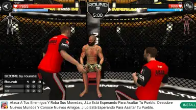 Captura de tela de MMA Fighting Clash 16