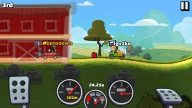 Captura de tela de Hill Climb Racing 2 3
