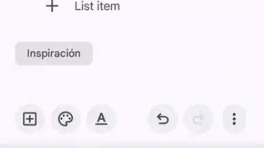 Captura de tela de Google Keep 15