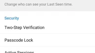 Captura de tela de Telegram Talk 1