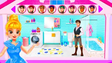 Captura de tela de Princess Doll House Decoration 3