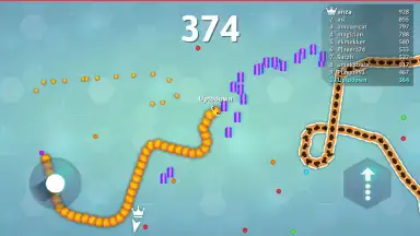 Captura de tela de Snake.io 17